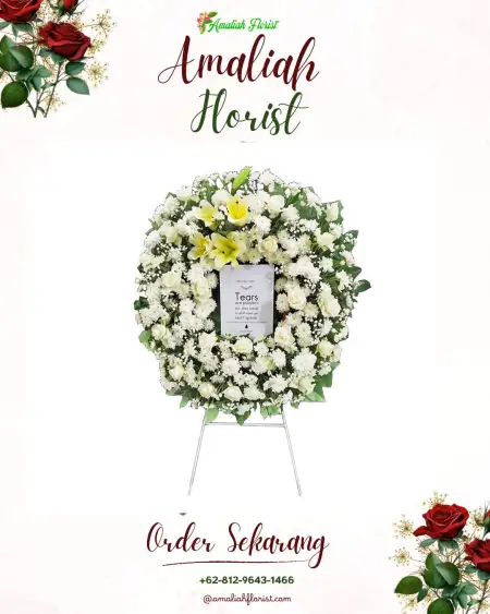 Krans Bunga Duka Guntung Manggis